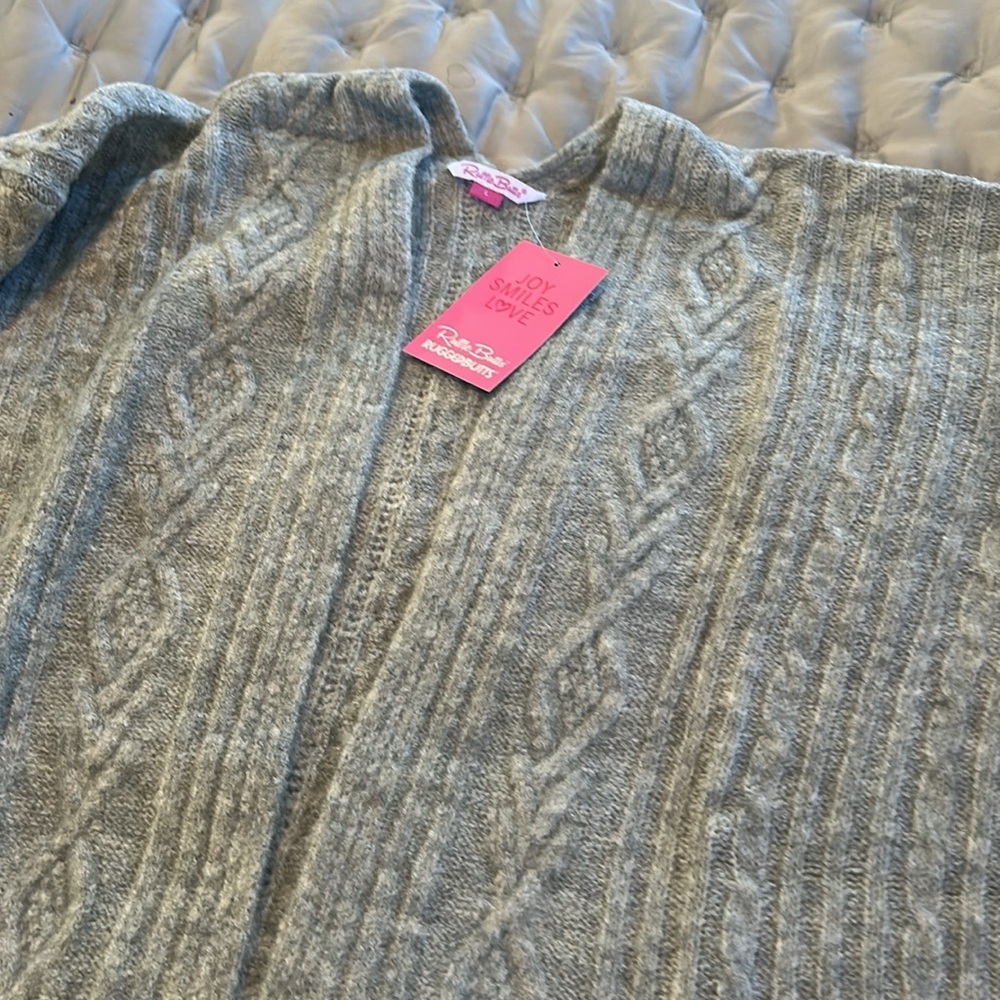 5 for 25$
Ruffle Butts ladies knit cardigan NWT